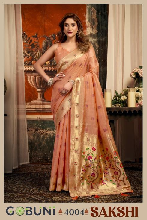 Gobuni sakshi saree wholesale clothing jaipur india